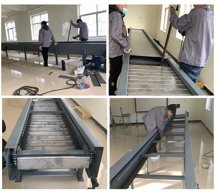 鏈板輸送機(jī)安裝